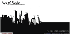 Desktop Screenshot of ageofradio.com